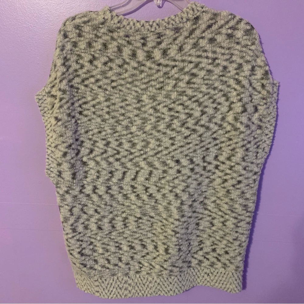 Robert Rodriguez Wool Blend Sleeveless Gray Patte… - image 4